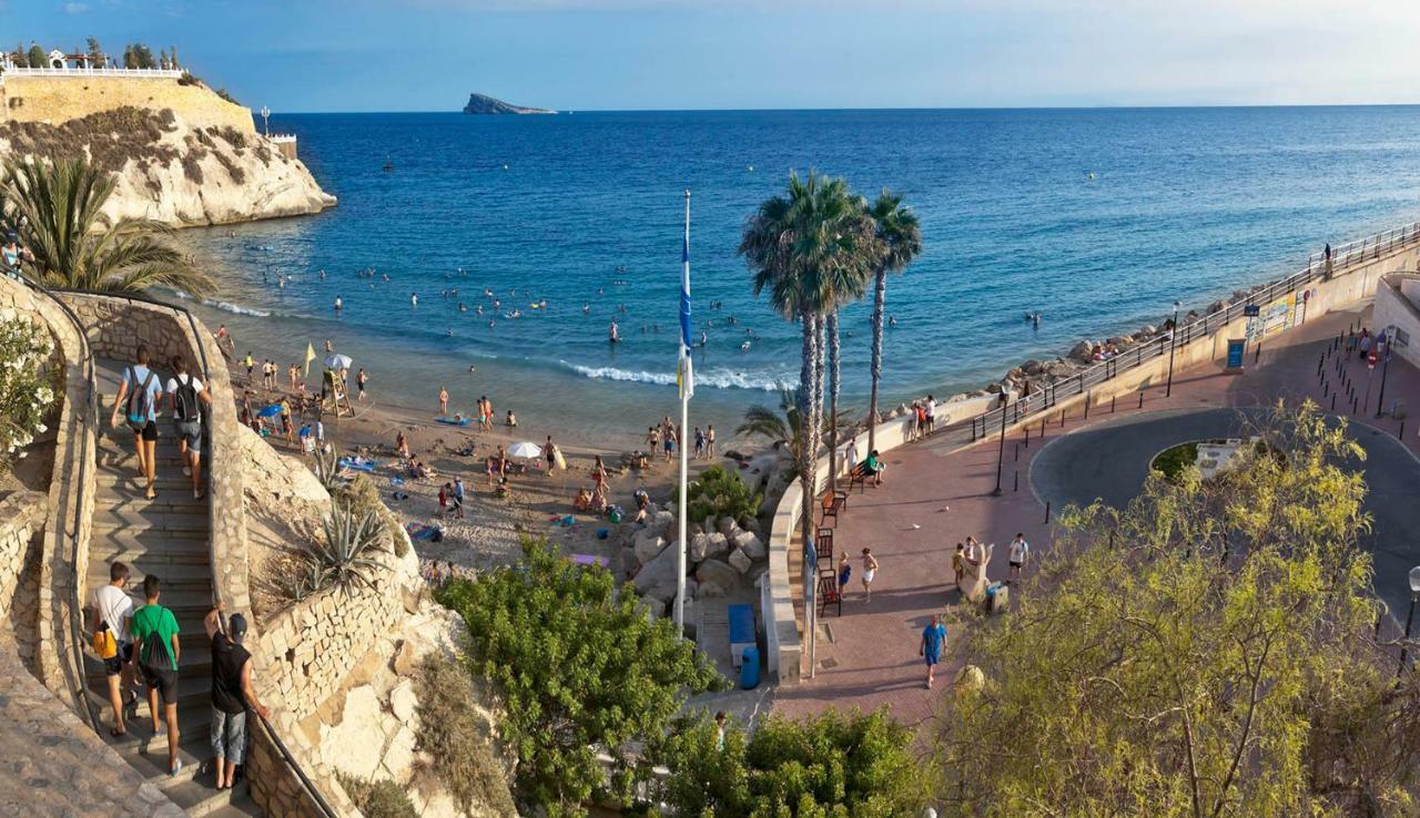בנידורם Apartamento En El Centro A Un Minuto De La Playa מראה חיצוני תמונה